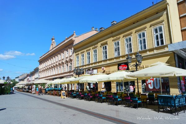 Zmaj Jovina Caddesi, Novi Sad, Sırbistan