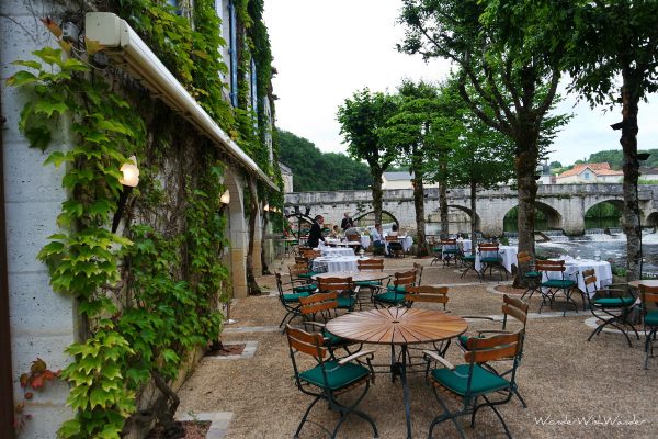 Le Moulin de l'Abbaye Restaurant, Brantome, Fransa