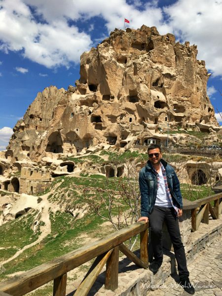 Uçhisar Castle, Cappadocia, Turkey