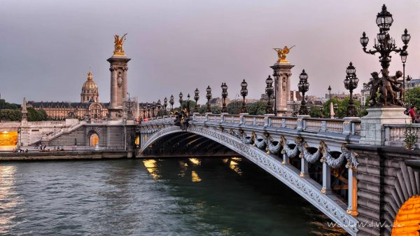 Alexandra Bridge, Paris, France