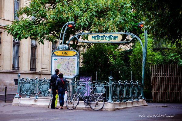 Metropolitan Metro, Paris, Fransa